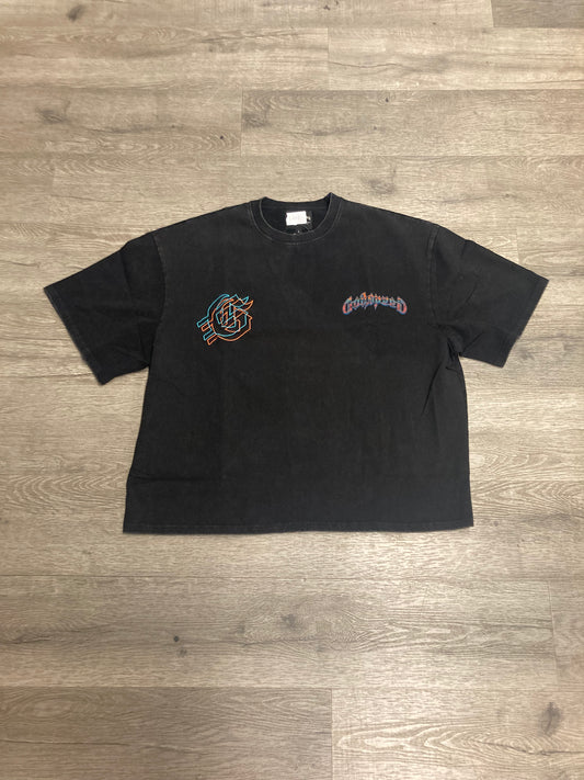 Godspeed Volcano Tee Black