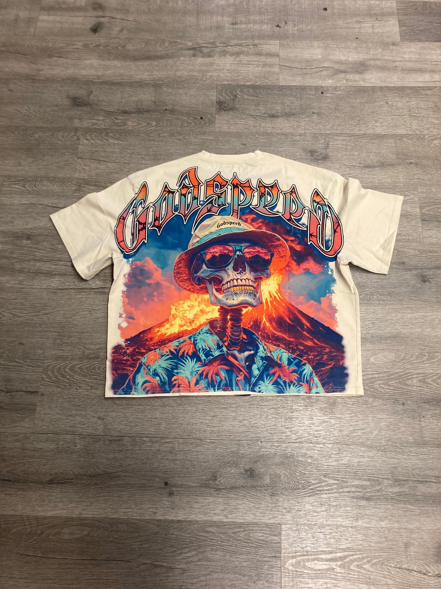 Godspeed Volcano Tee Tan