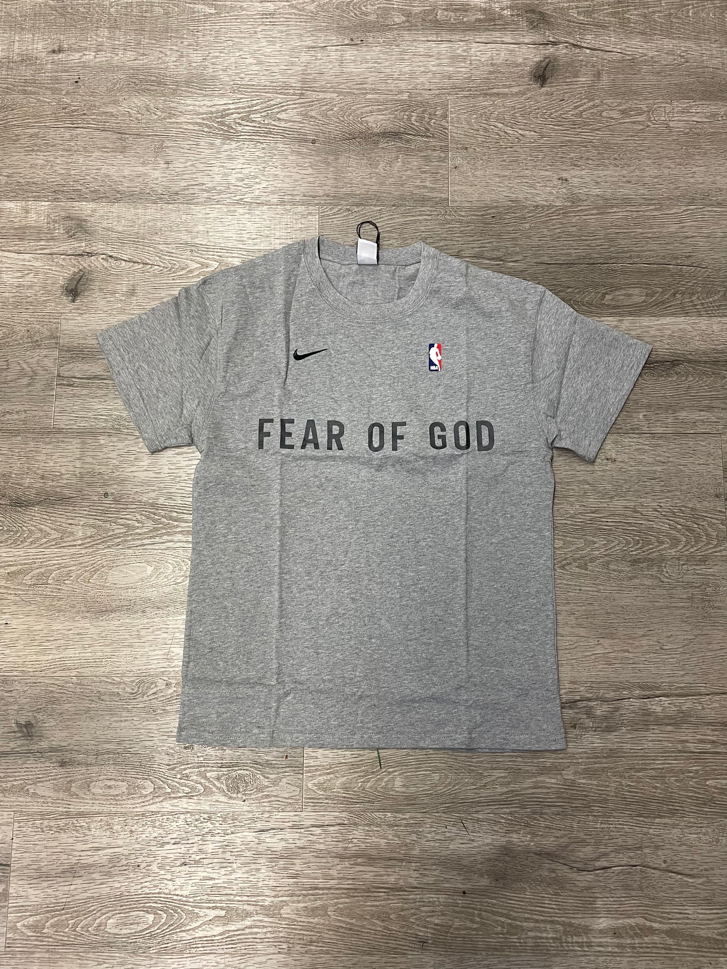 Fear of God Essentials NBA Warm Up Tee Dark Oat