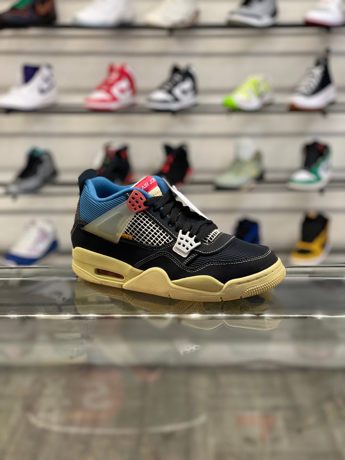 Union Air Jordan 4 Off Noir