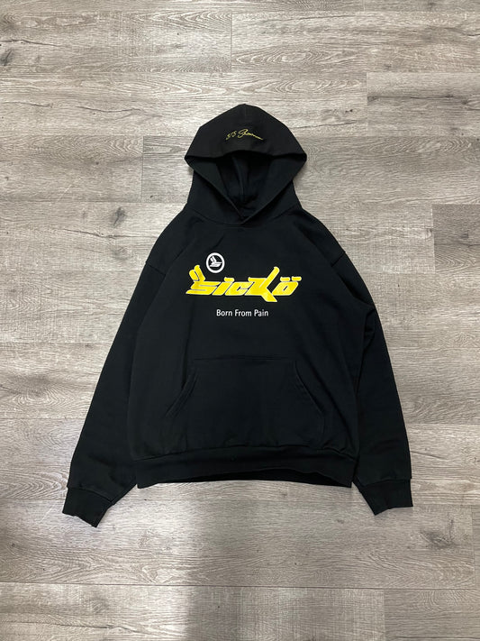 Sicko Born From Pain Hood Yellow
