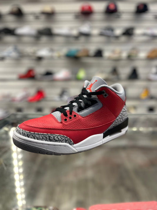 Air Jordan 3 SE Fire Red Cement